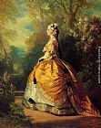 The Empress Eugenie a la Marie-Antoinette by Franz Xavier Winterhalter
